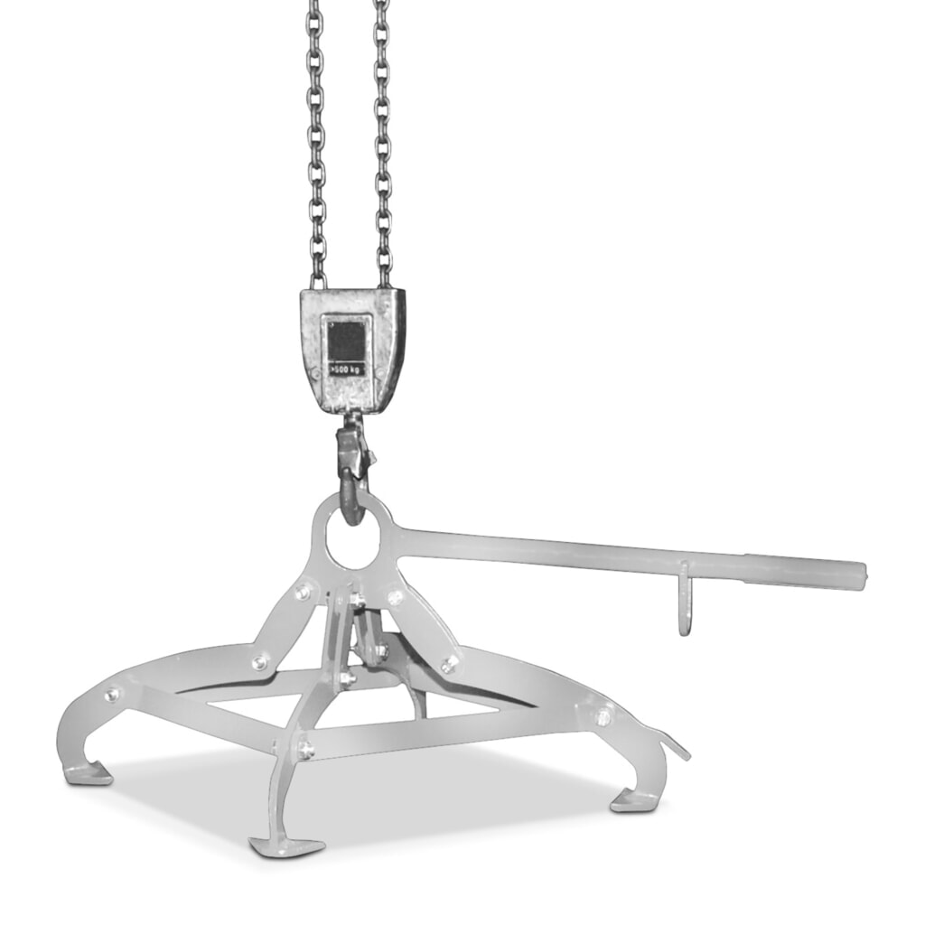 Bauer® Fassgreifer, 4-Punkt-Spannsystem