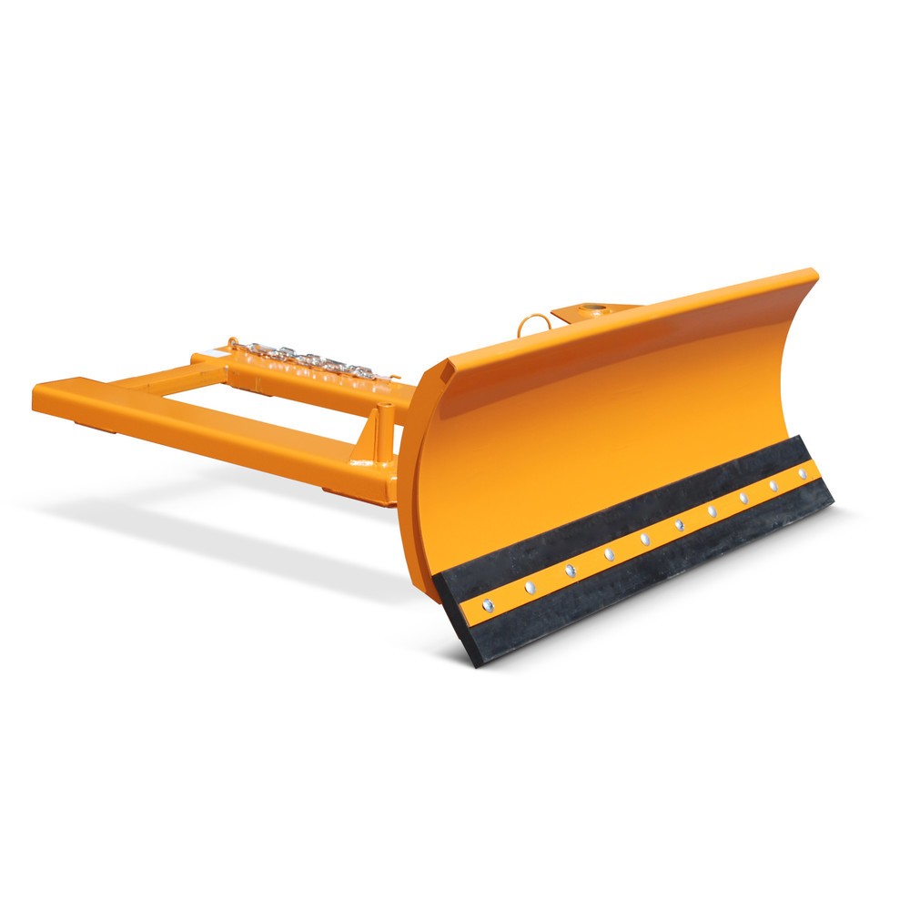 Product afbeelding: Bauer® Heftrucksneeuwschuiver met rubber schuifrand, pendelophanging, schildbreedte 1.500 mm