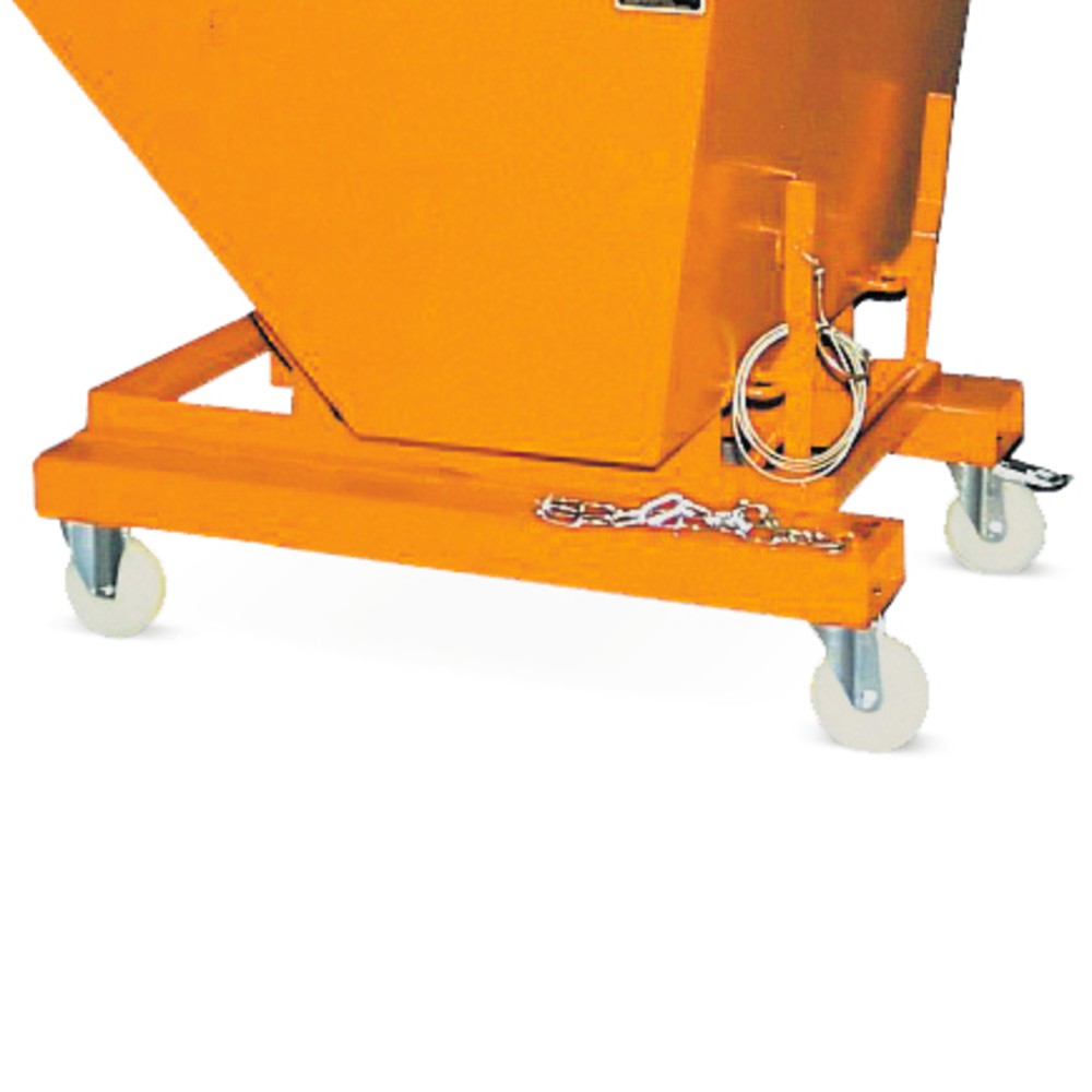 N° de l'image du produit 2 : Bauer® Jeu de roues pour benne basculante avec mécanisme d'aide au basculement