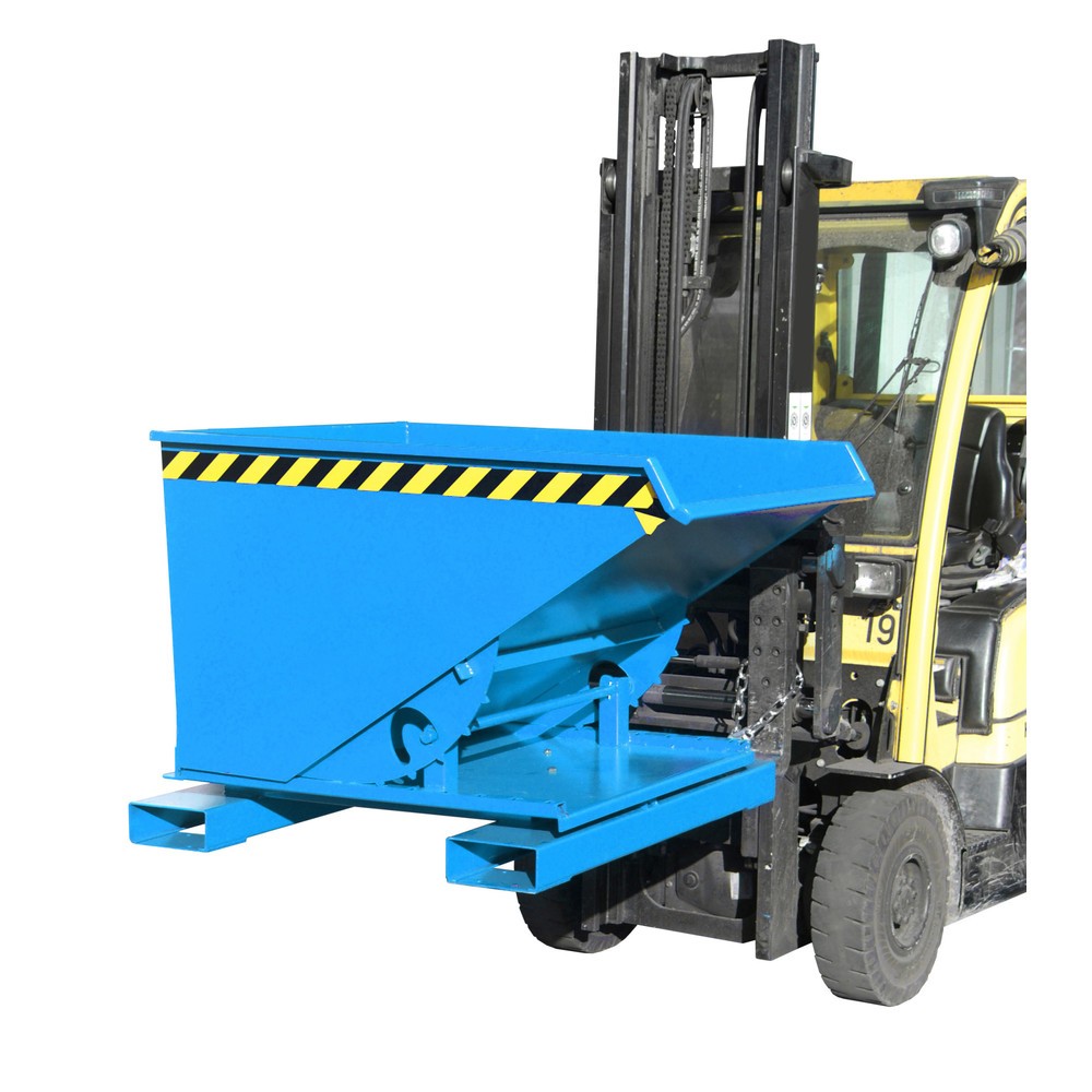 Produktabbildung Nr. 2: Bauer® Kippbehälter 3S 600, lackiert, Lichtblau