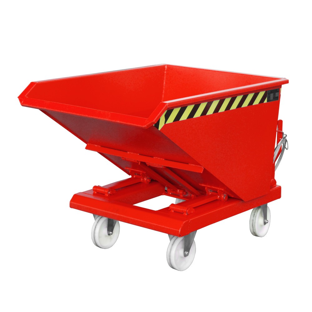 Produktabbildung Nr. 1: Bauer® Kippbehälter NK 30, lackiert, Feuerrot
