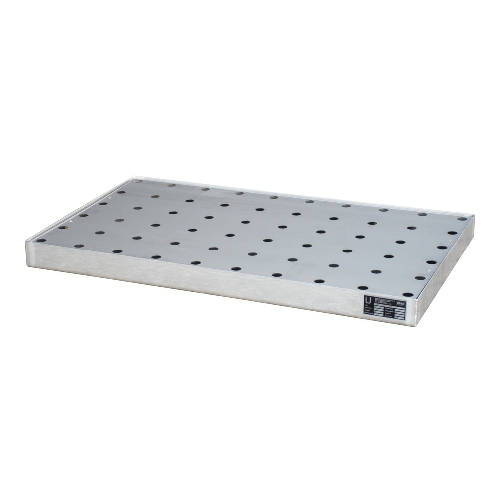 Produktabbildung: Bauer® Kleingebindewanne KGW 3/M V4A, Edelstahl 1.4571