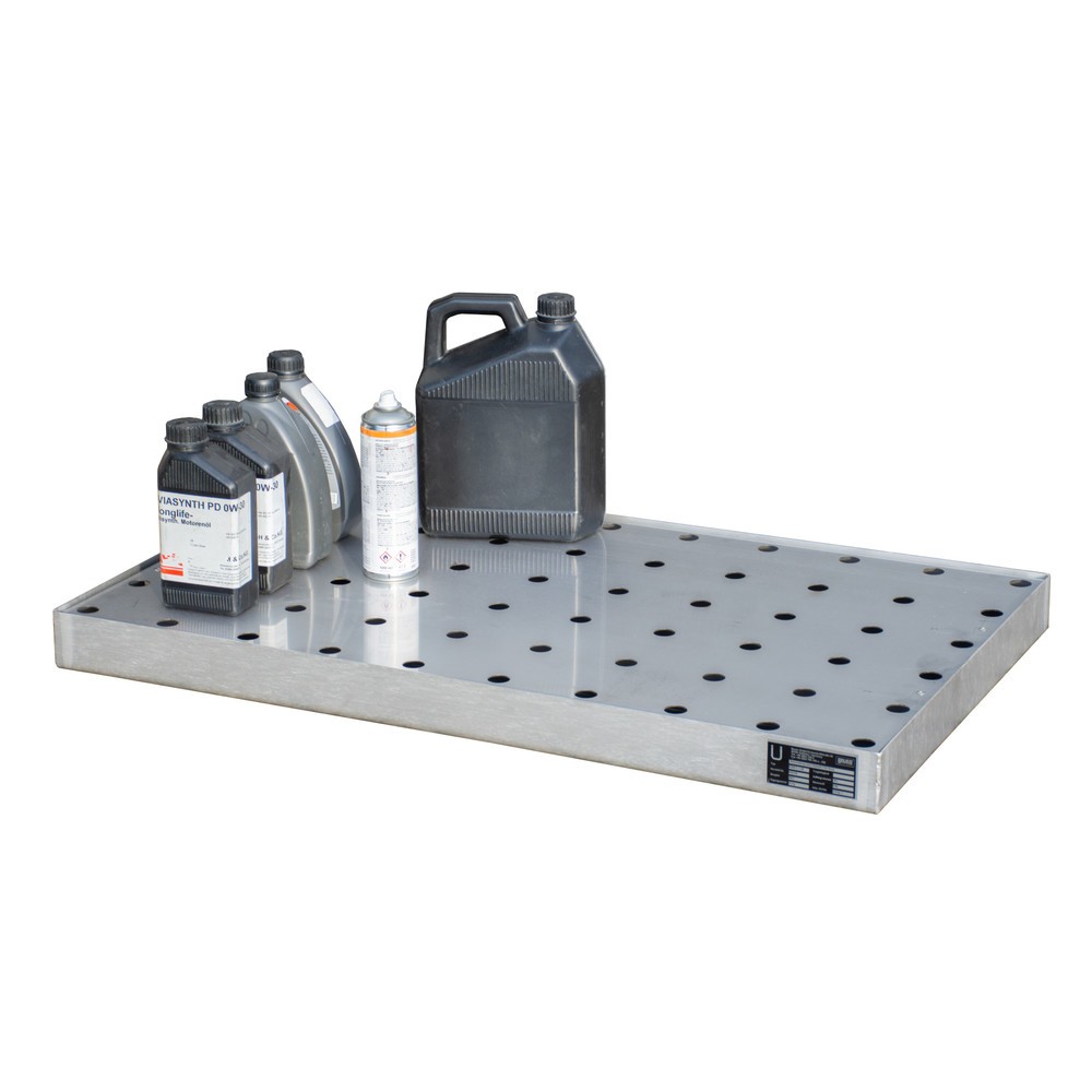 Produktabbildung Nr. 2: Bauer® Kleingebindewanne KGW 3/M V4A, Edelstahl 1.4571