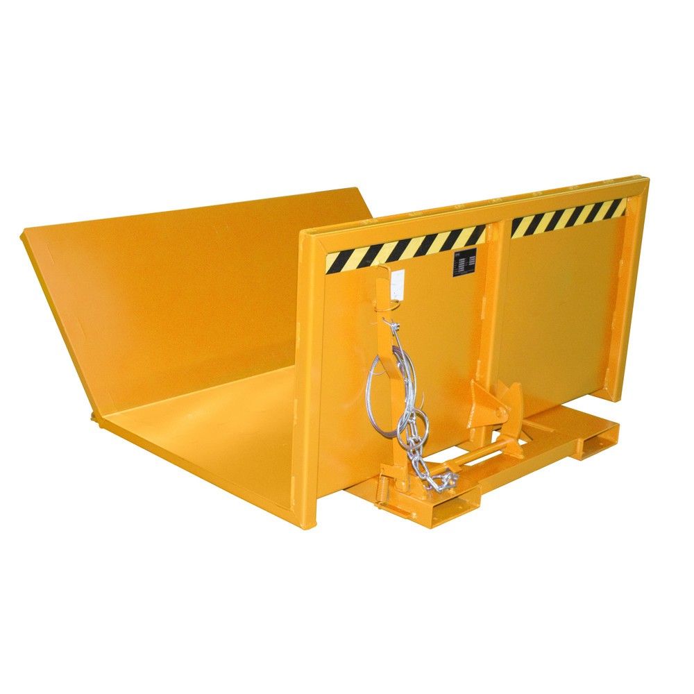 Produktabbildung Nr. 1: Bauer® Langgutkipper Typ LGK, TK 1.000 kg, RAL 2000 gelborange