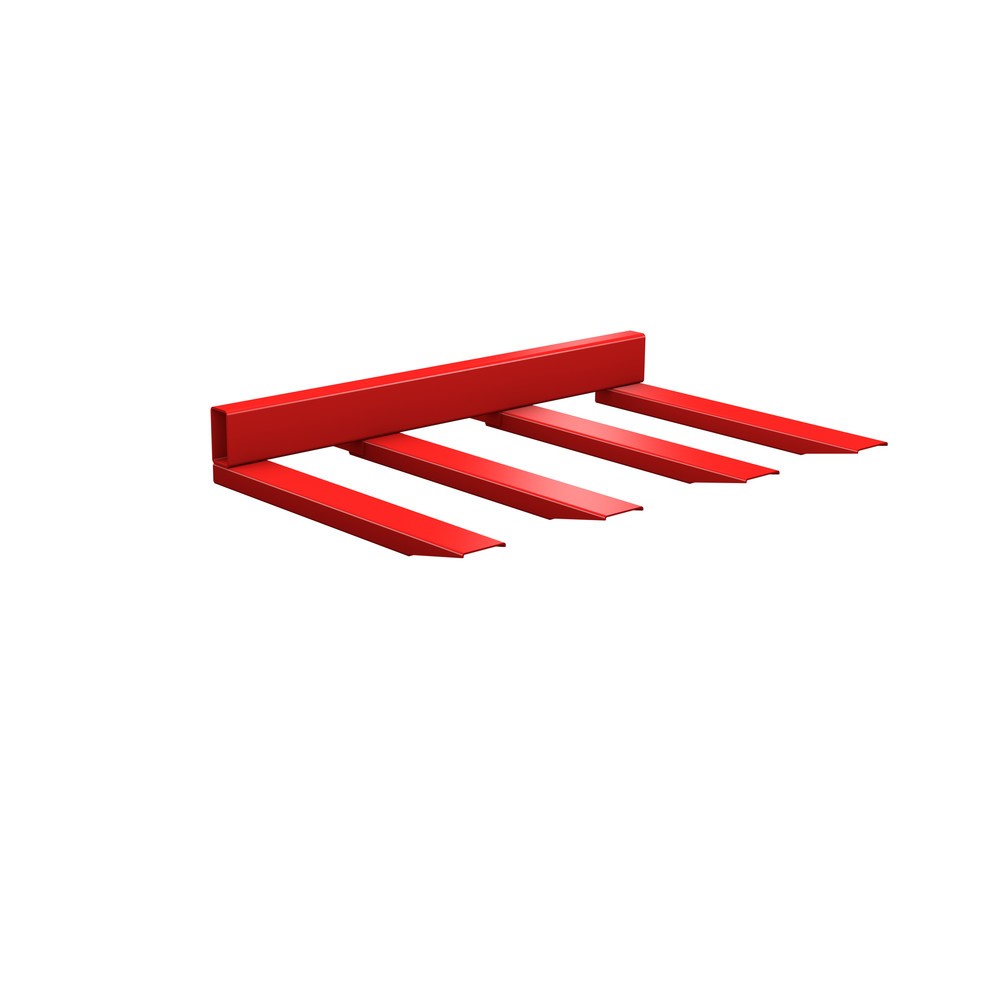 Produktabbildung Nr. 1: Bauer® Langguttraverse, lackiert, TK 1.500 kg, feuerrot