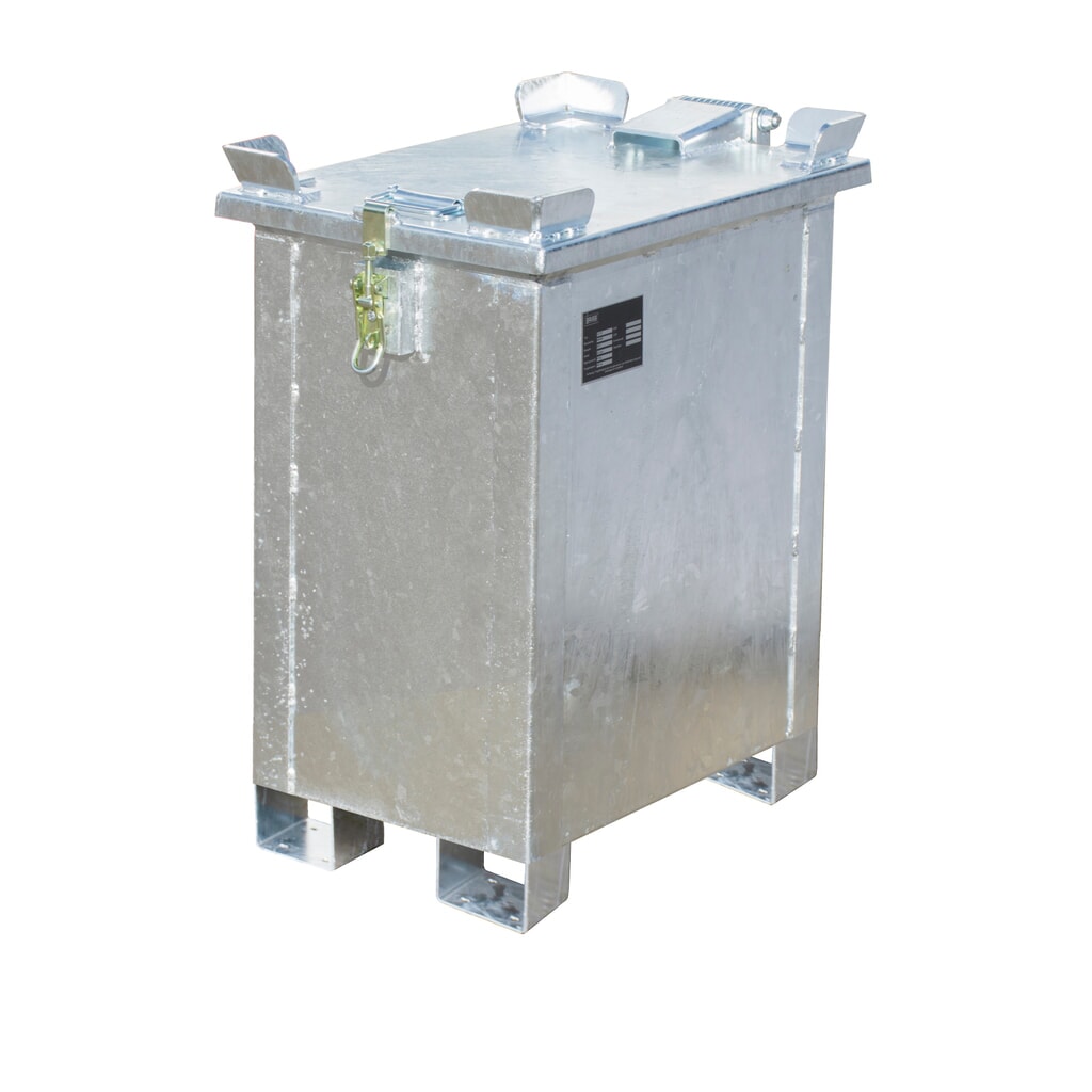 Bauer® Lithium-Ionen Lagerbehälter, HxBxT 750 x 600 x 400 mm, 30 Liter Produktabbildung: Bauer® Lithium-Ionen Lagerbehälter, HxBxT 750 x 600 x 400 mm, 30 Liter