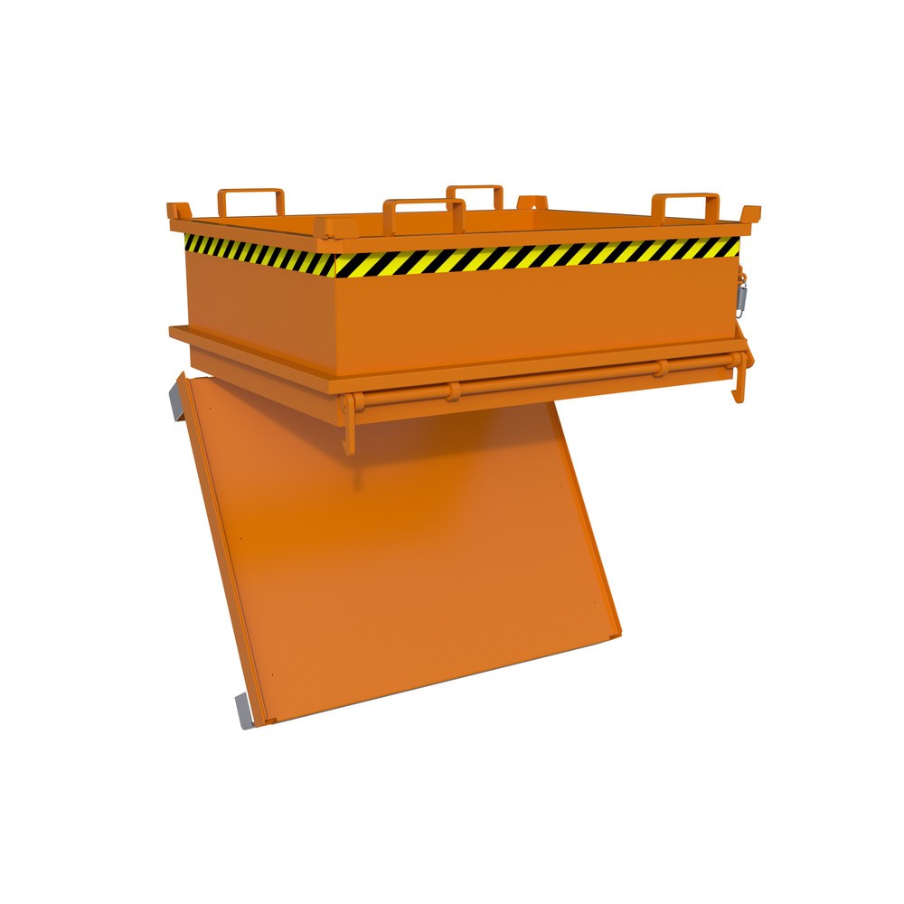 Produktabbildung Nr. 2: Bauer® Mini-Sammelbehälter, Volumen 0,37 m³, RAL 2000 gelborange