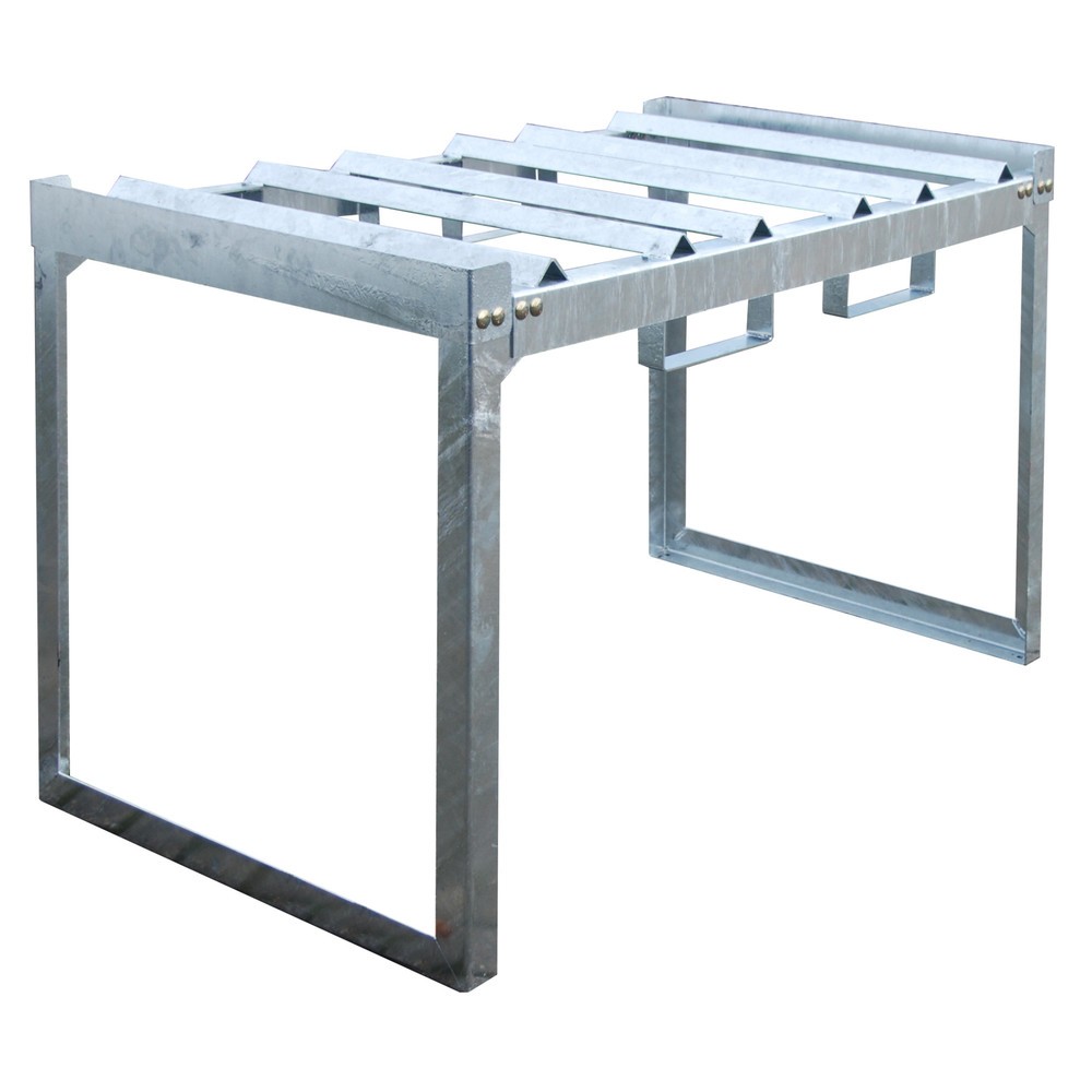 Produktabbildung Nr. 1: Bauer® Modulares Fassregal-System, HxBxT 780 x 1.310 x 800 mm, für 3 Fässer à 60 l