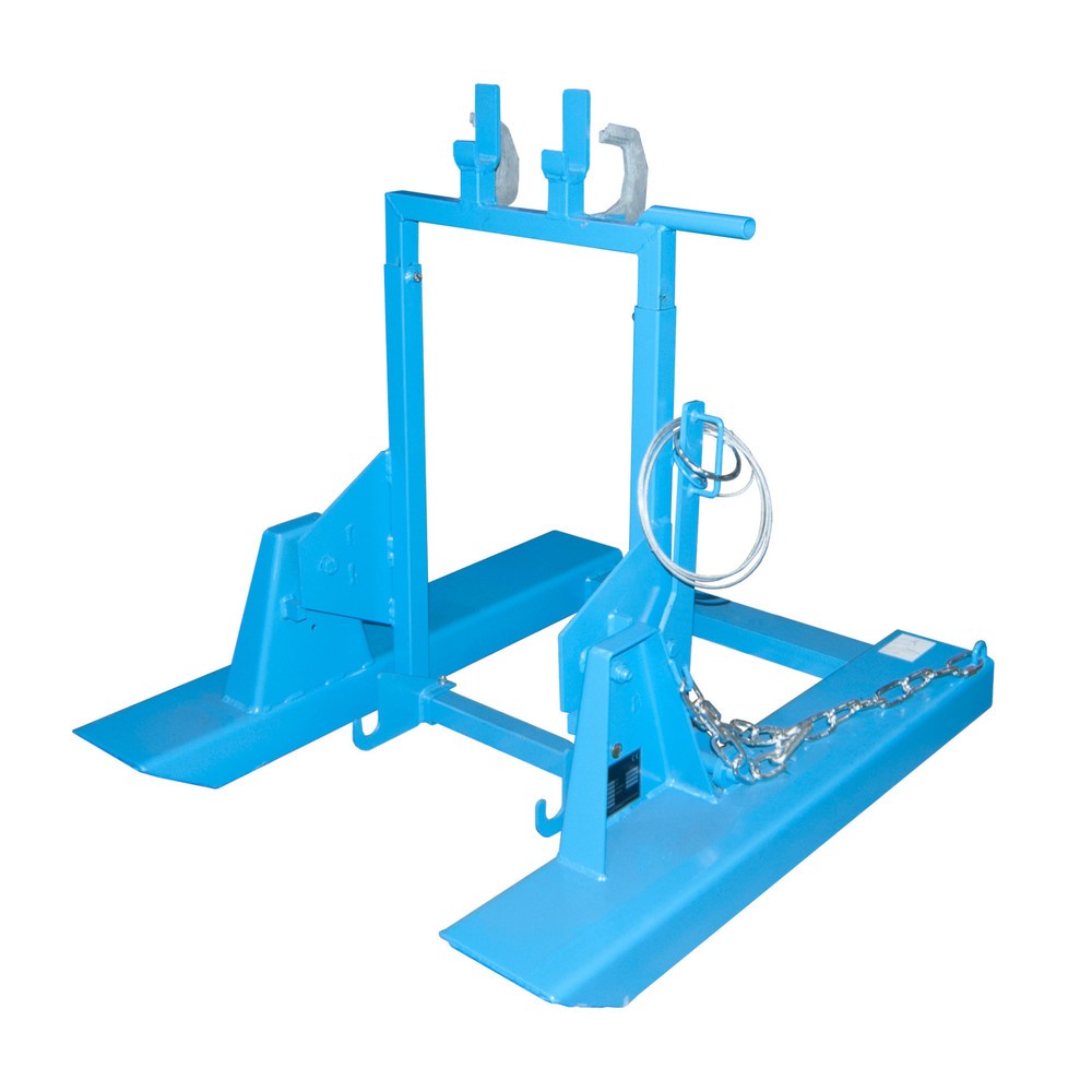 Produktabbildung Nr. 1: Bauer® Mülltonnen-Kipper MK für Stapler, 1x 80-/120-Liter-Mülltonne, Zugseil