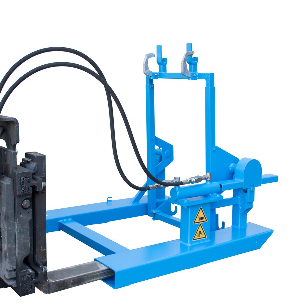 Produktabbildung Nr. 1: Bauer® Mülltonnen-Kipper MK-H für Stapler, 1x 240-Liter-Mülltonne, Hydraulik