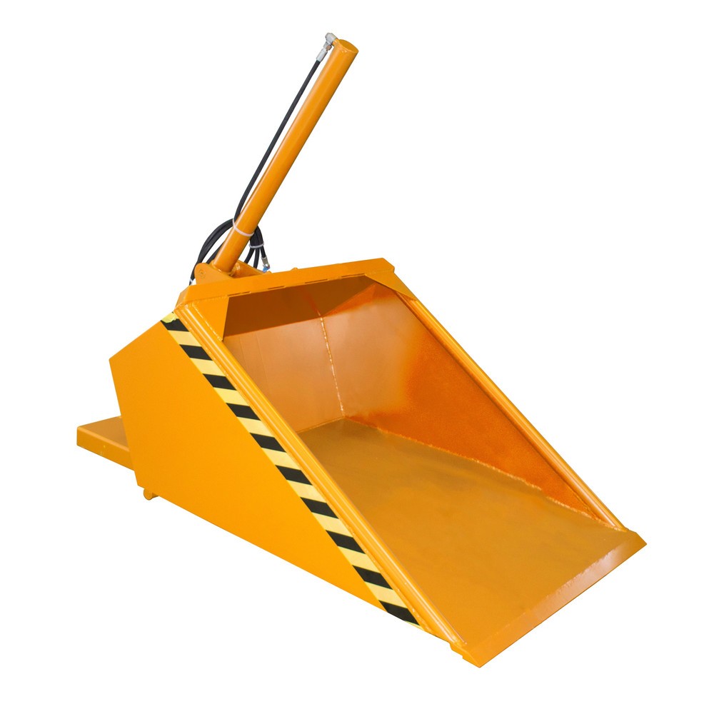 Imagen del producto: Bauer® Pala para apilador, hidráulica, pintada, volumen 0,5 m³, amarillo naranja