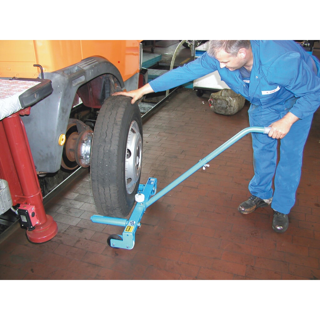 Bauer® Radmontierer RM, lackiert, Lichtblau Produktabbildung Nr. 2: Bauer® Radmontierer RM, lackiert, Lichtblau