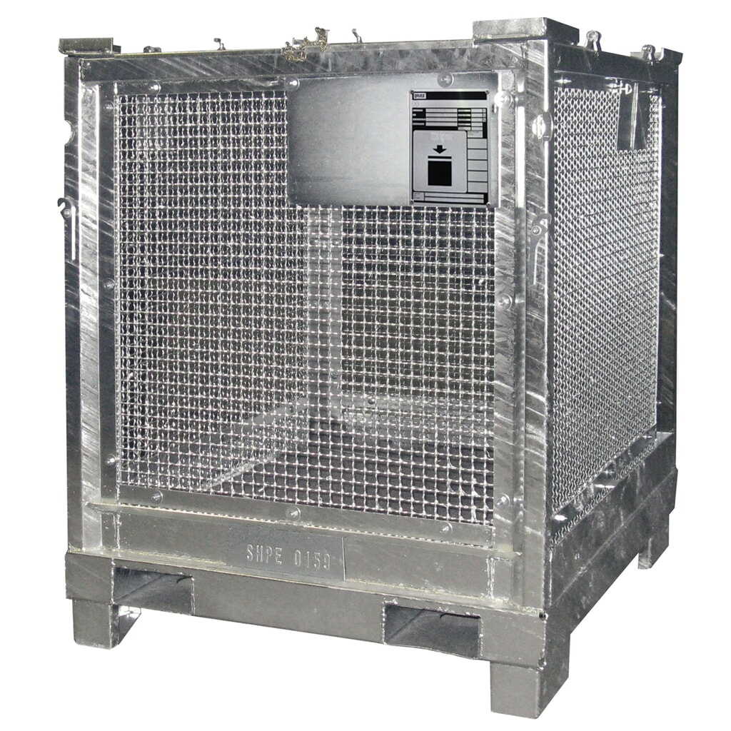 Bauer® Spraydosen-Transportbox STB 1000, inkl. Auffangwanne Produktabbildung: Bauer® Spraydosen-Transportbox STB 1000, inkl. Auffangwanne