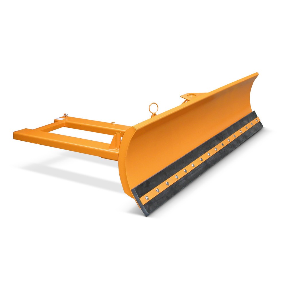 Produktabbildung Nr. 1: Bauer® Stapler-Schneeschieber mit Gummischürfleiste, Schildbreite 2.400 mm