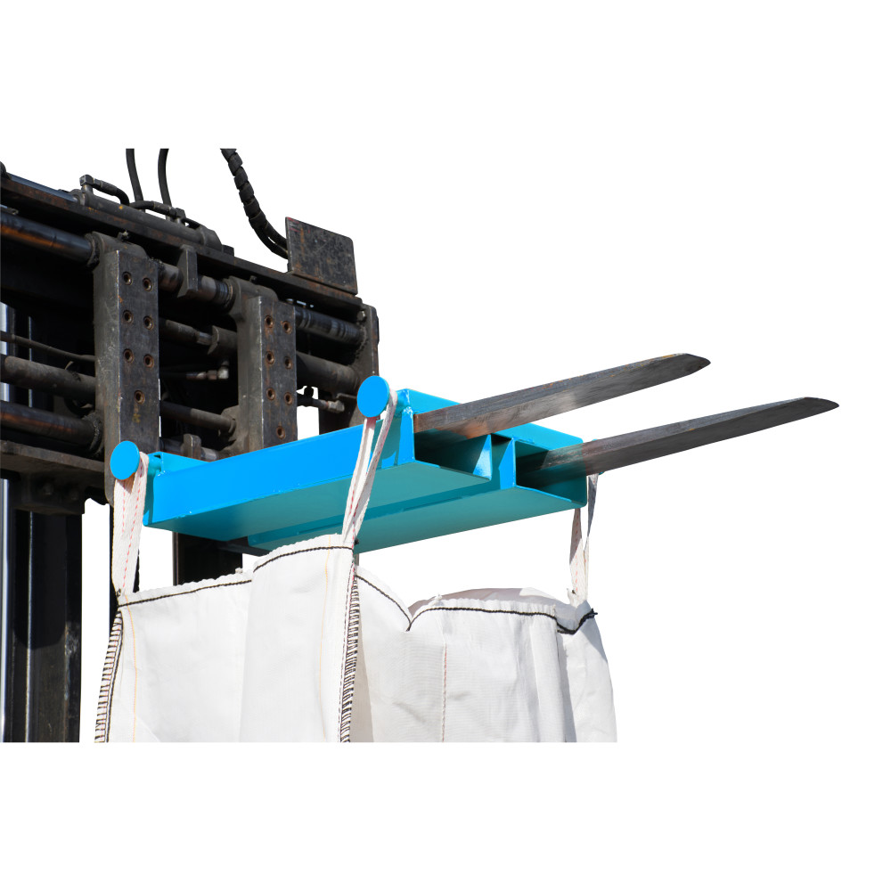 Produktabbildung Nr. 1: Bauer® Traverse für BIG BAG, Stapleraufnahme, TK 1.000 kg, lackiert, lichtblau