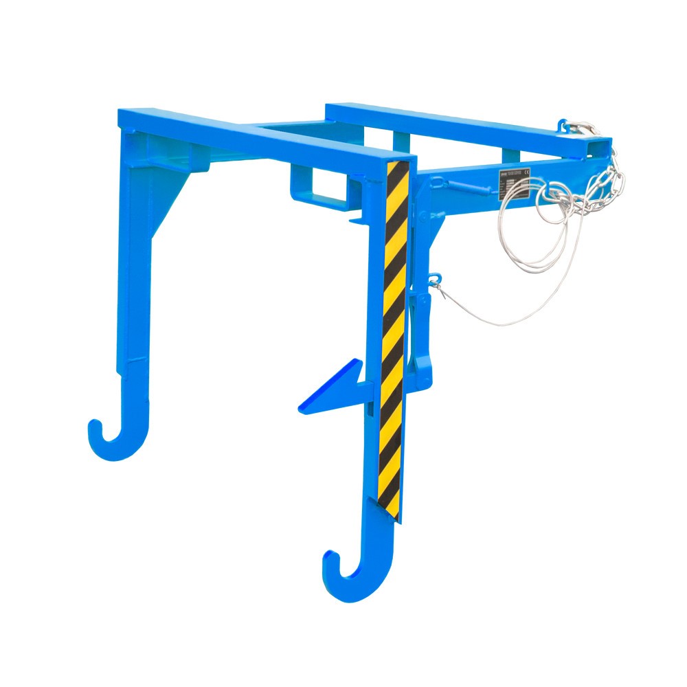 Imagen del producto: Bauer® Travesaño para volquetes apilables, volumen 0,9 m³, RAL 5012 azul luminoso
