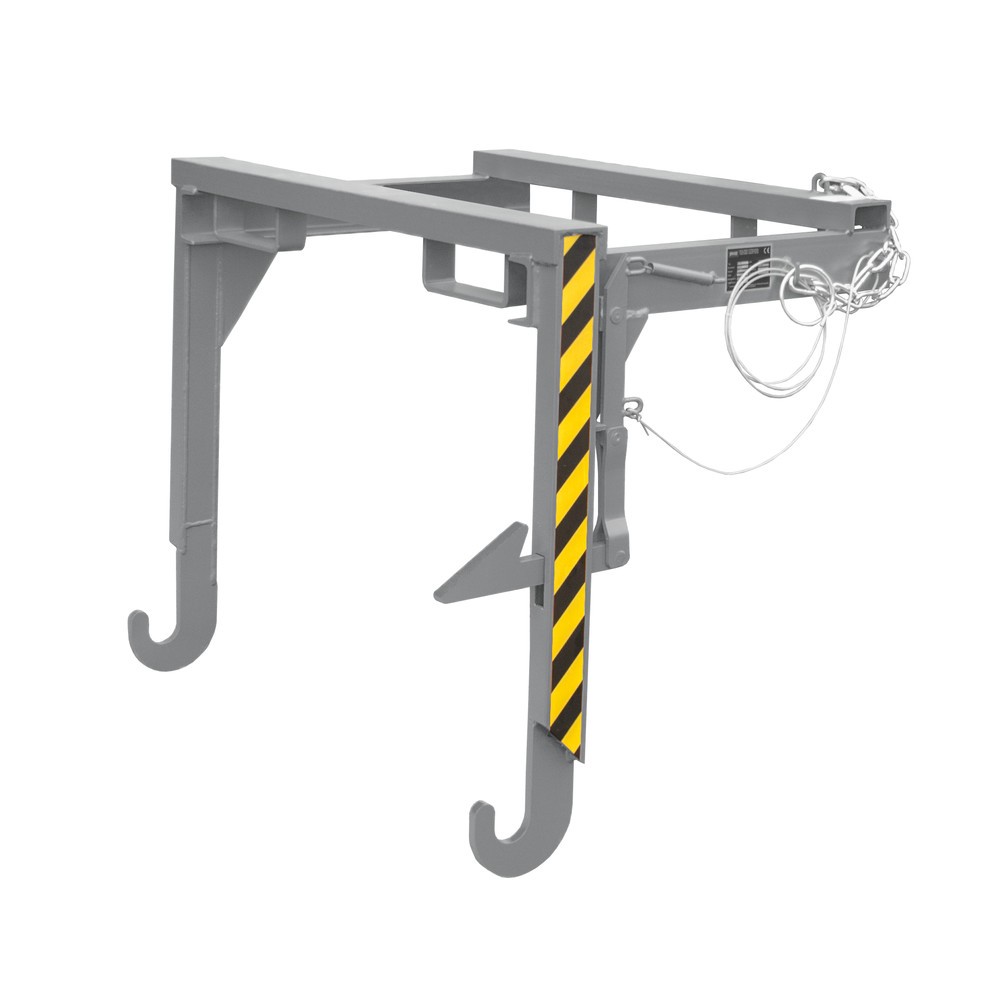 Imagen del producto: Bauer® Travesaño para volquetes apilables, volumen 0,9 m³, RAL 7005 gris ratón