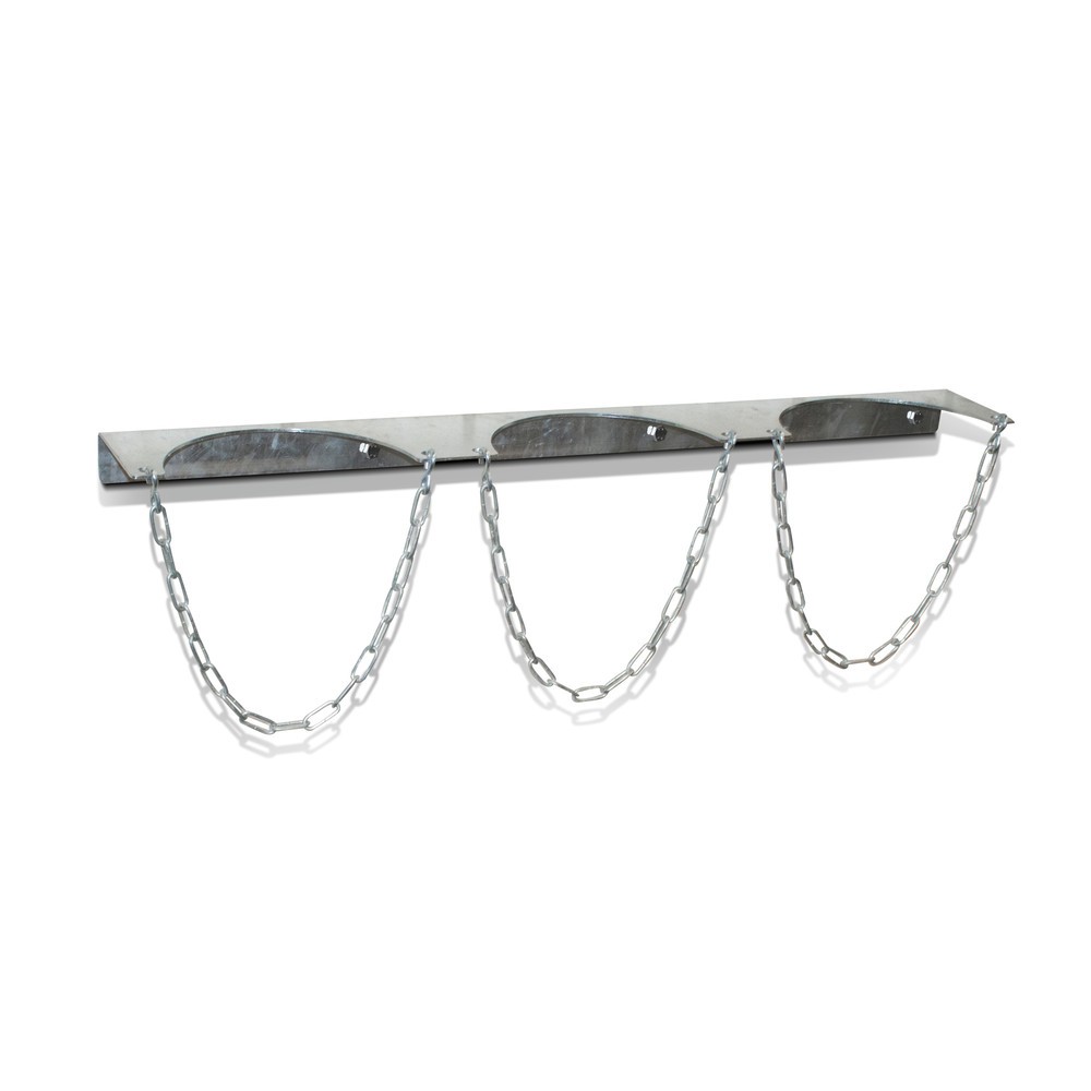 Produktabbildung: Bauer® Wandhalterung für 3 Gasflaschen à Ø 230 mm