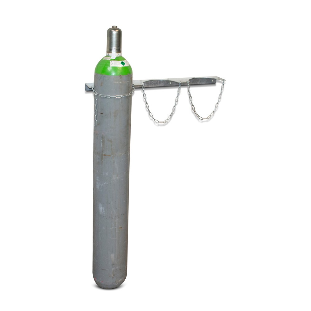 Produktabbildung Nr. 2: Bauer® Wandhalterung für 3 Gasflaschen à Ø 230 mm