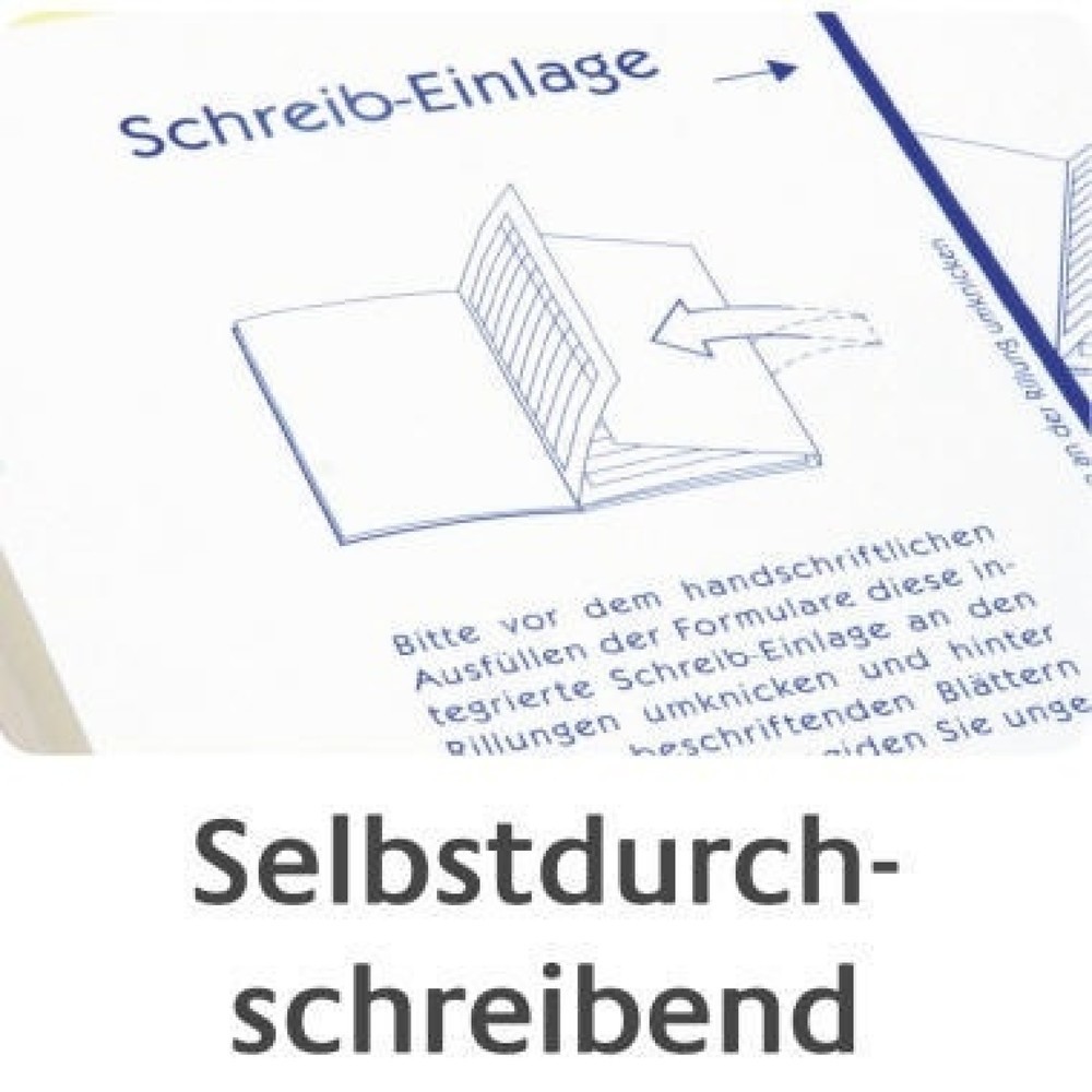 Produktabbildung Nr. 7: Avery Zweckform Kurzbrief 1741 1/3 DIN A4 2x40Blatt