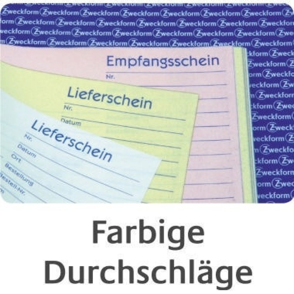 Produktabbildung Nr. 8: Avery Zweckform Auftragsformular 1726 DIN A5 3x40Blatt