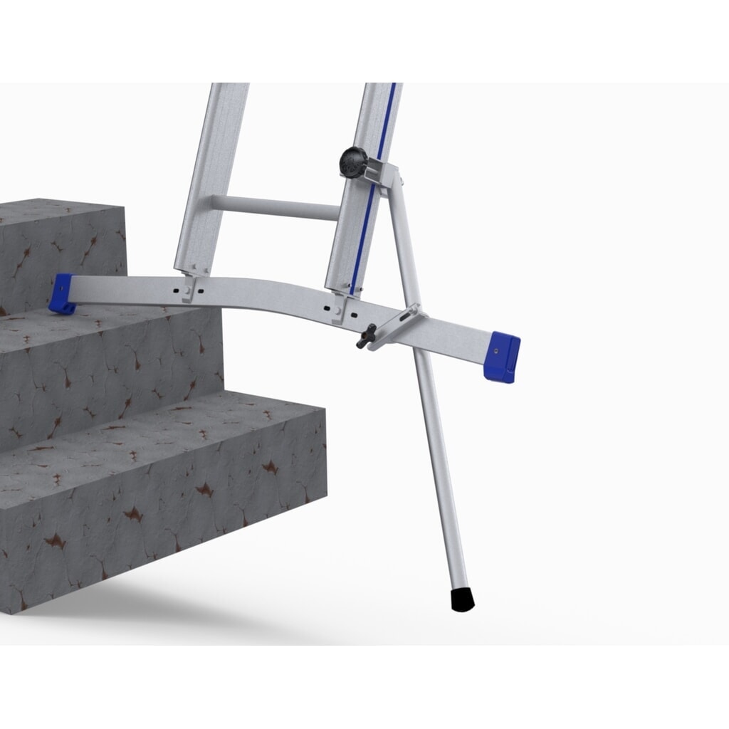 Produktabbildung: BAVARIA® Fußverlängerung, für BAVARIA® Leitern mit Traverse (73 mm, 85 mm und 100 mm Ovalholm)