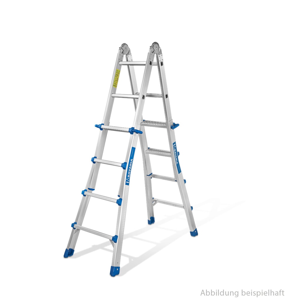 Produktabbildung: BAVARIA® Teleskopleiter 985R