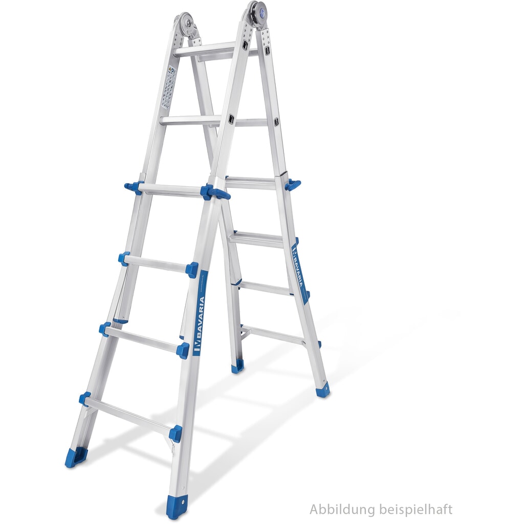 Produktabbildung: BAVARIA® Teleskopleiter 985S