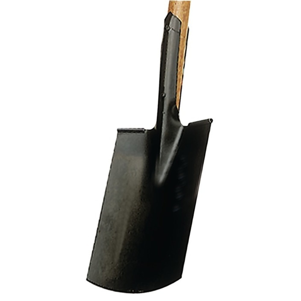Illustration du produit: Bêche de chantier 285 x 185/180 mm taille 2 avec repose-pied et manche en T KRUM