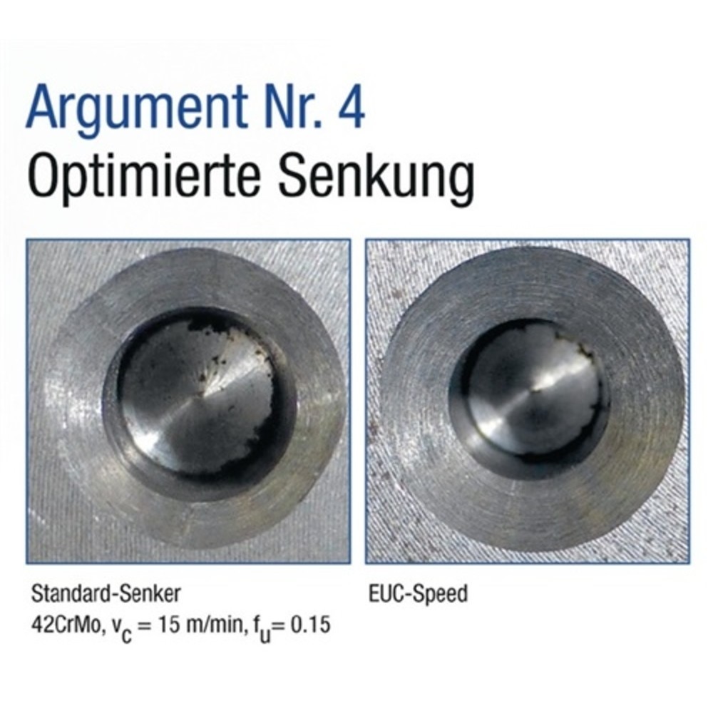 Produktabbildung Nr. 6: Kegelsenker EUC DIN335 C 90Grad D.6,3mm HSS spezial 3-Flächenschaft Z.3 BECK