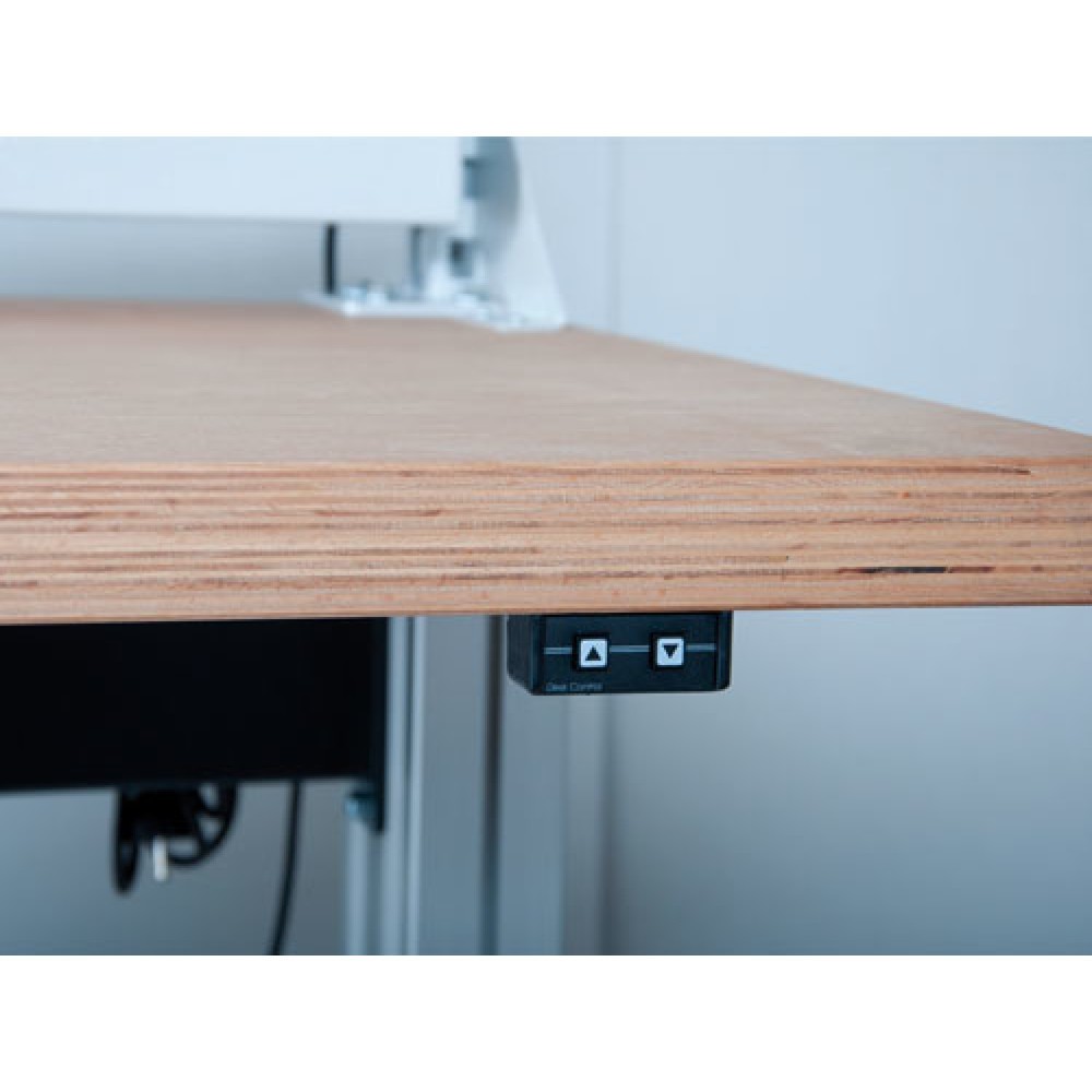 Produktabbildung Nr. 2: Bedrunka+Hirth Arbeitsplatzsystem Basistisch, elektrische Höhenverstellung, kobaltblau