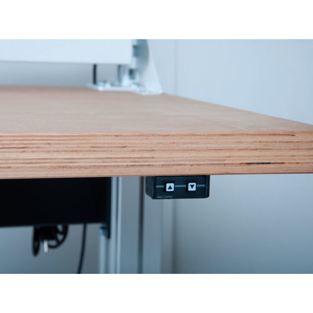 Produktabbildung Nr. 2: Bedrunka+Hirth Arbeitsplatzsystem-Set, 2-teilig, elektrische Höhenverstellung, resedagrün