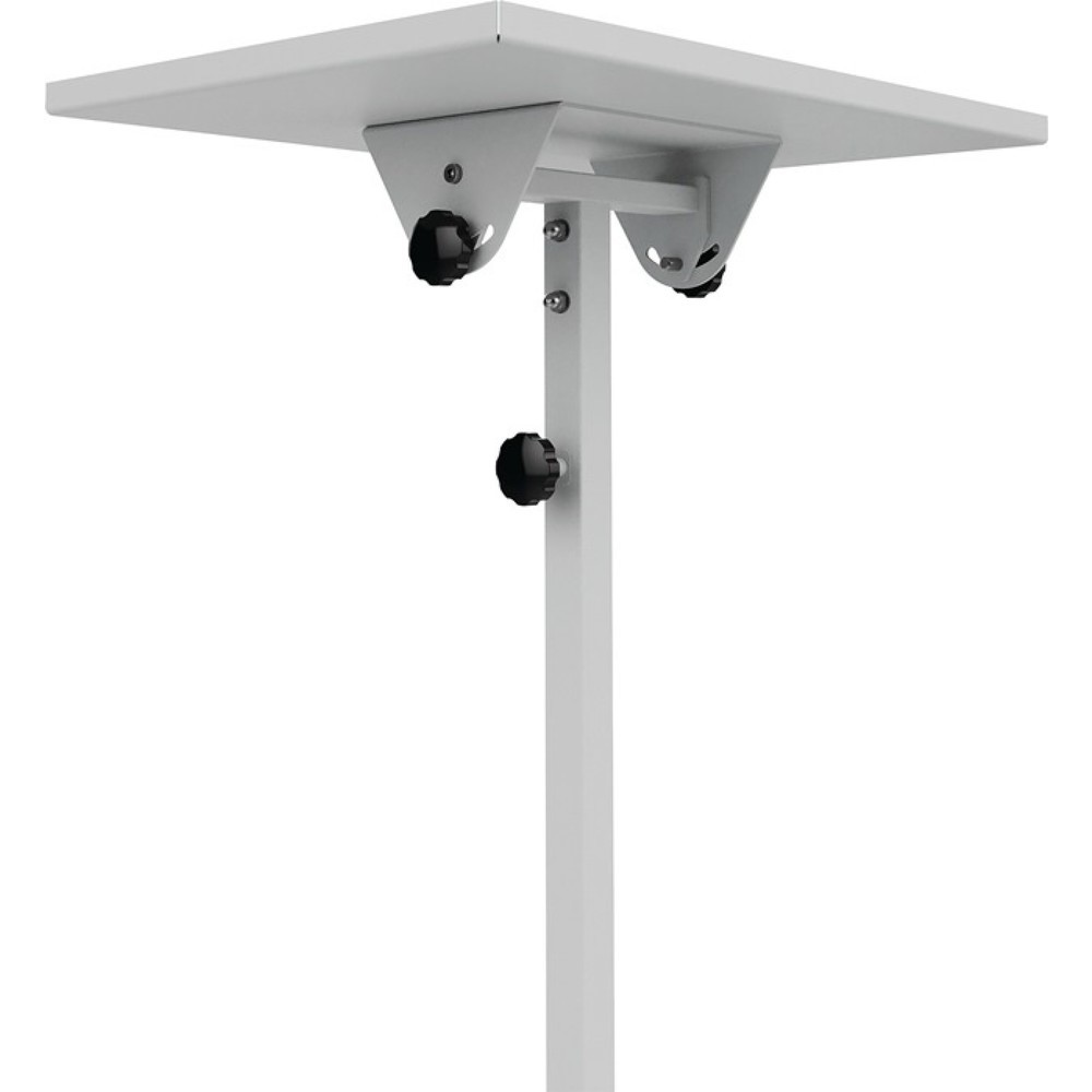 Produktabbildung Nr. 2: BEDRUNKA+HIRTH Materialständer, verstellbare Höhe 945-1295 mm, Ladefl.-L410xB610mm, lichtgrau, RAL 7035 Ablage starr