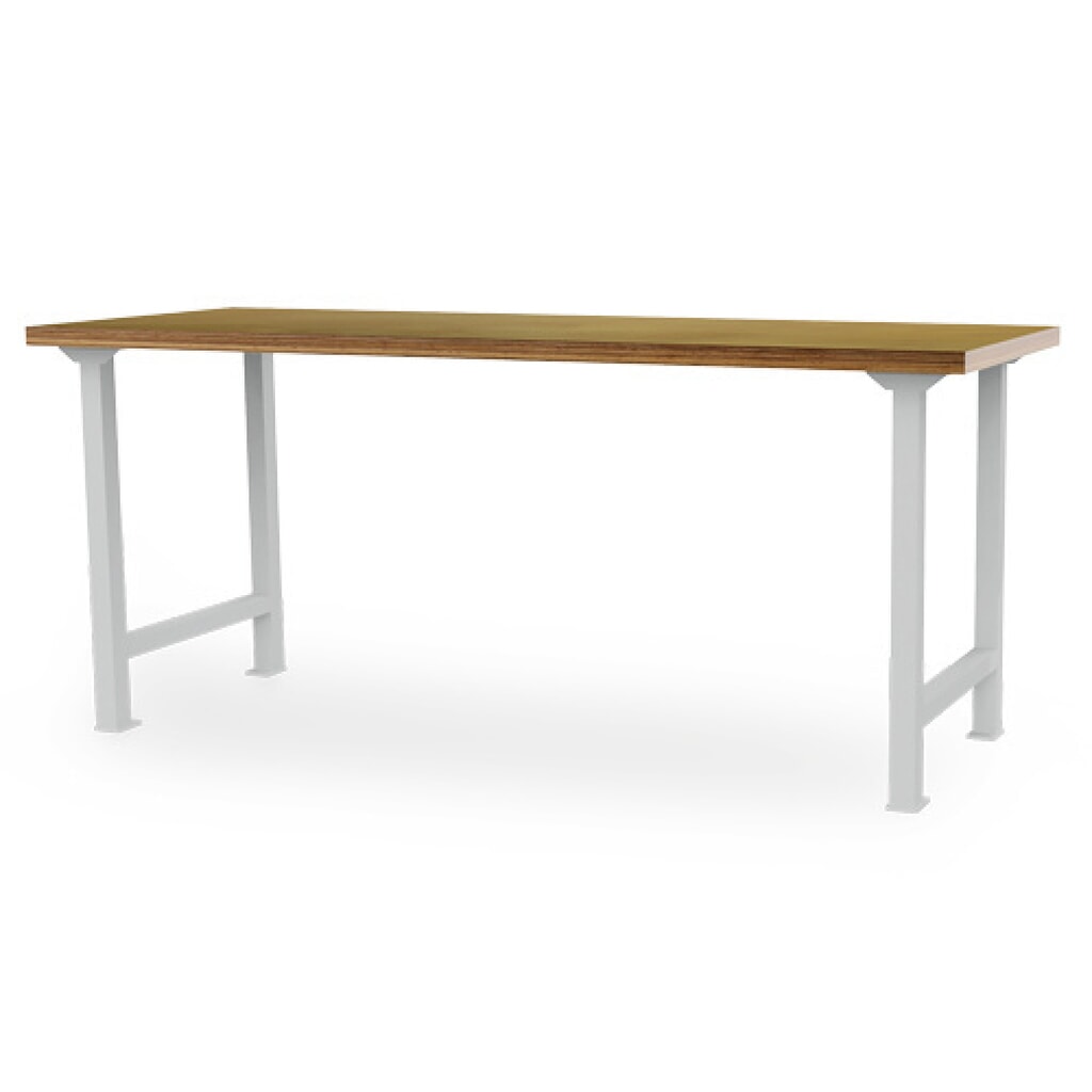 Bedrunka+Hirth Reihenwerkbank, HxBxT 859 x 2.000 x 750 mm, lichtgrau Produktabbildung: Bedrunka+Hirth Reihenwerkbank, HxBxT 859 x 2.000 x 750 mm, lichtgrau