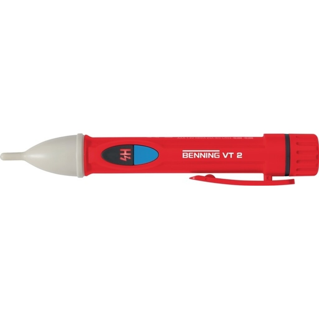 Produktabbildung: BENNING Phasen-/Magnetfeldprüfer VT 2, 1-polig, optisch/akustisch