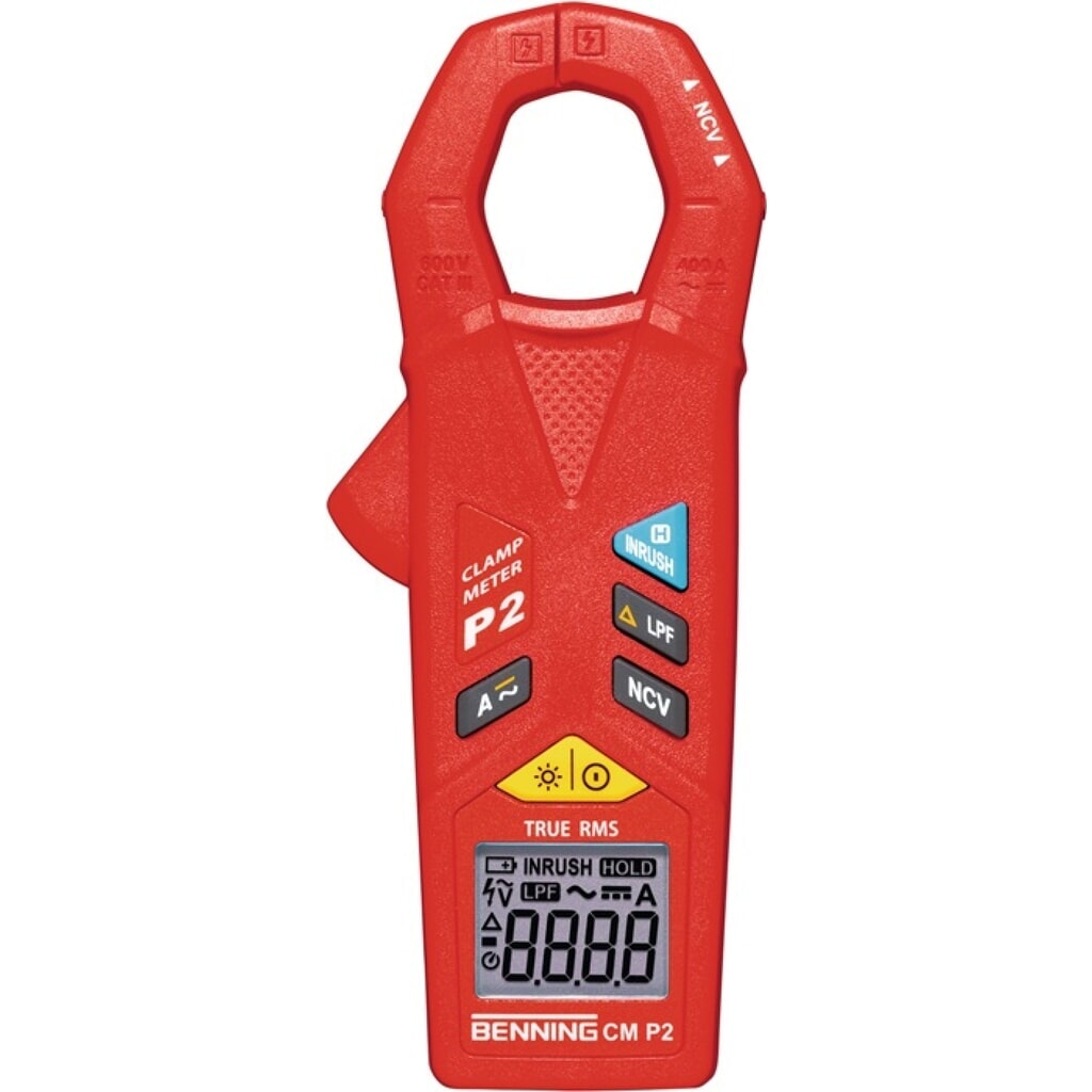 BENNING Stromzangenmultimeter CM P2 0,01 A-400 A AC/DC CAT III 600 V Produktabbildung: BENNING Stromzangenmultimeter CM P2 0,01 A-400 A AC/DC CAT III 600 V