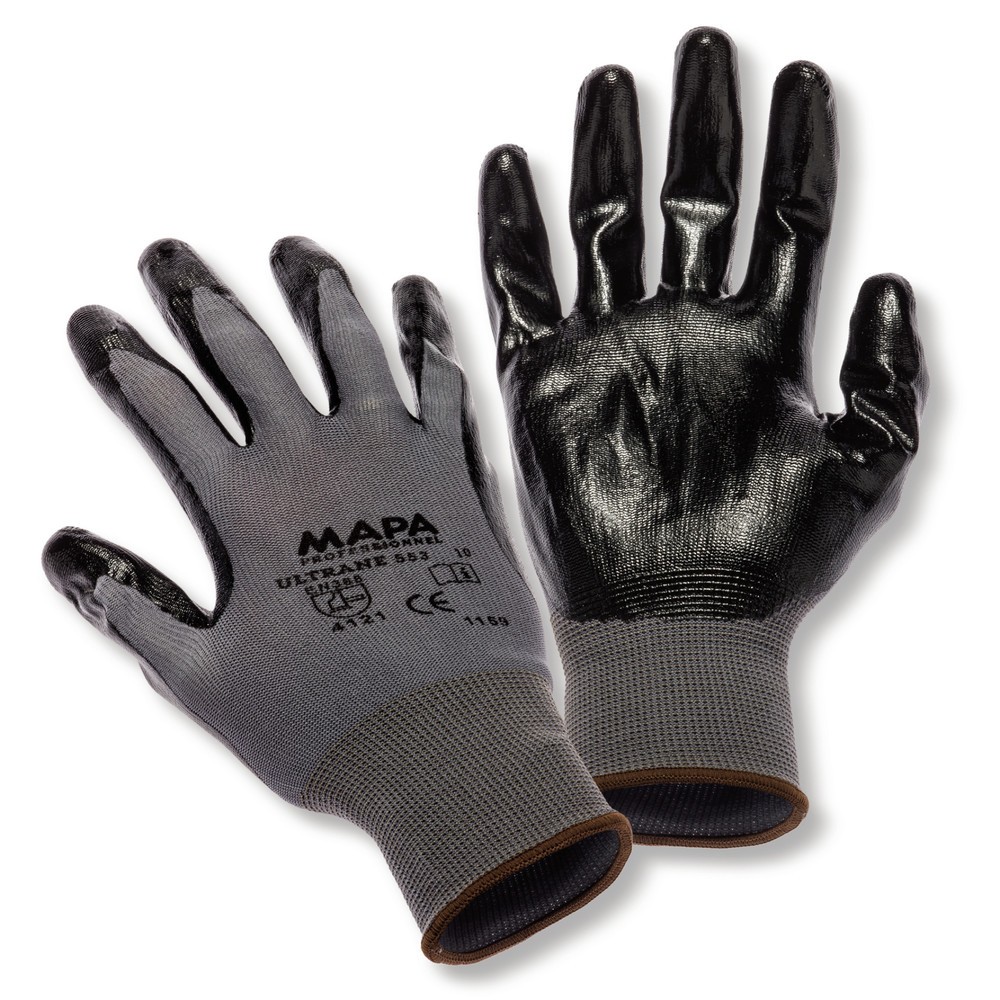 Product afbeelding: Beschermhandschoenen speciale machines MAPA® Ultrane 553, maat 9