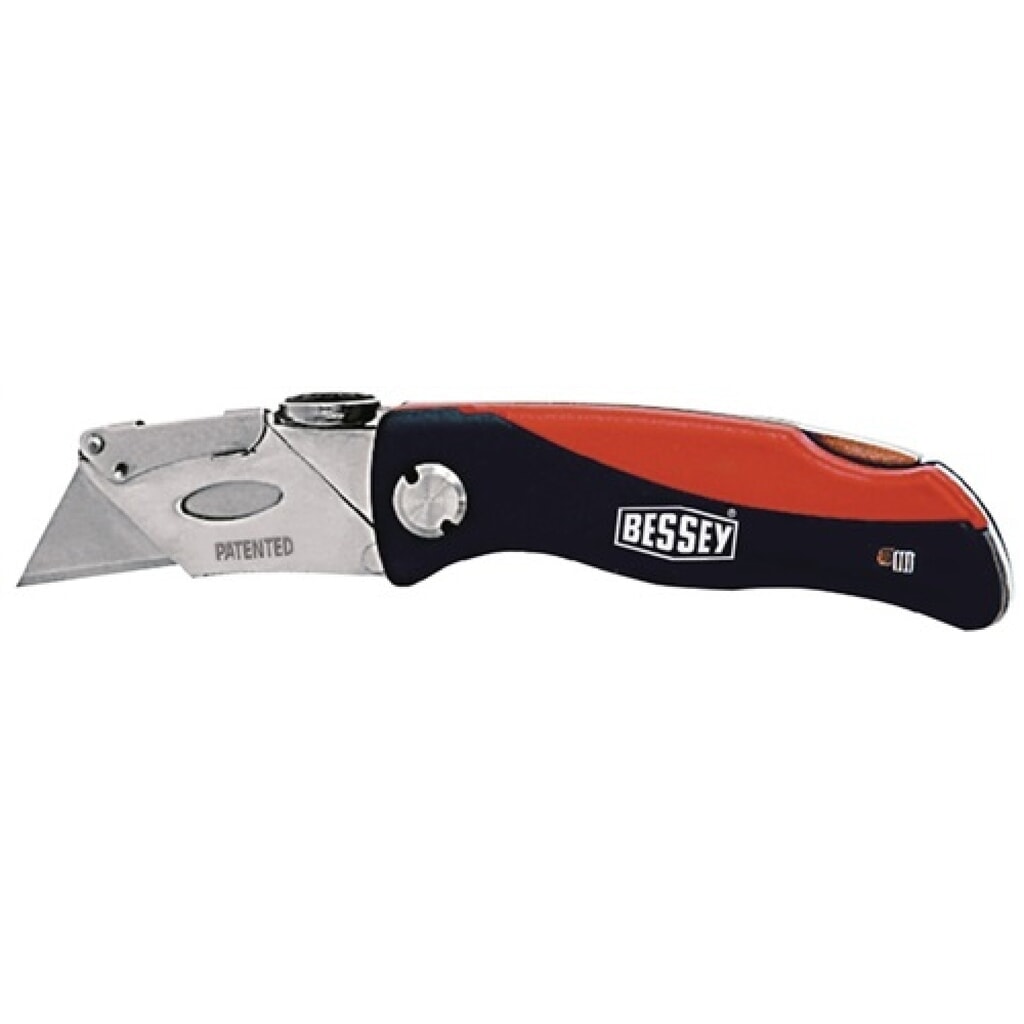 Universalmesser Gesamt-L.160mm Klingen-L.28mm klappbar BESSEY Produktabbildung: Universalmesser Gesamt-L.160mm Klingen-L.28mm klappbar BESSEY