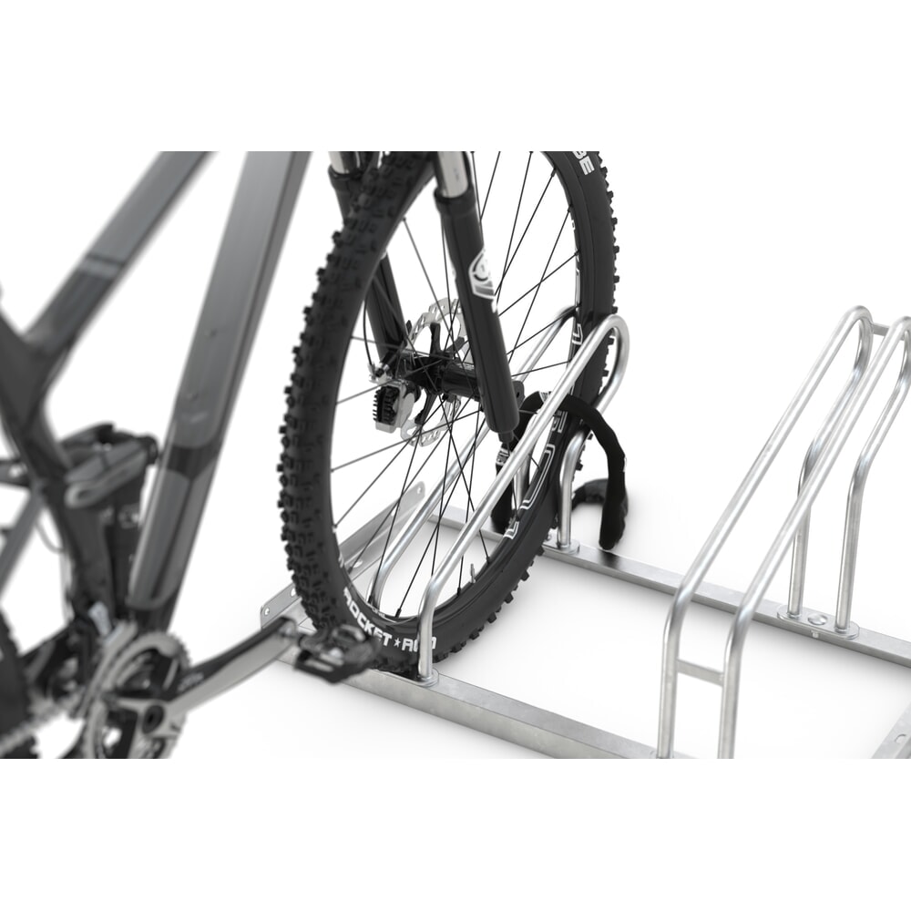 Productafbeelding nr. 4: Beugelfietsrek, 1-zijdig, 3 plaatsen, verzinkt