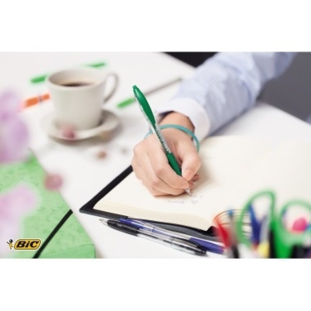 Produktabbildung Nr. 5: BIC Kugelschreiber Atlantis 8871331 0,32mm rot