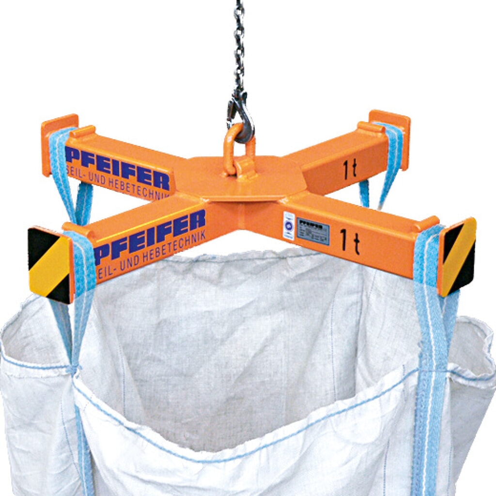 BIG BAG Traverse für Einsatz am Kran, TK 1.000 kg Produktabbildung: BIG BAG Traverse für Einsatz am Kran, TK 1.000 kg