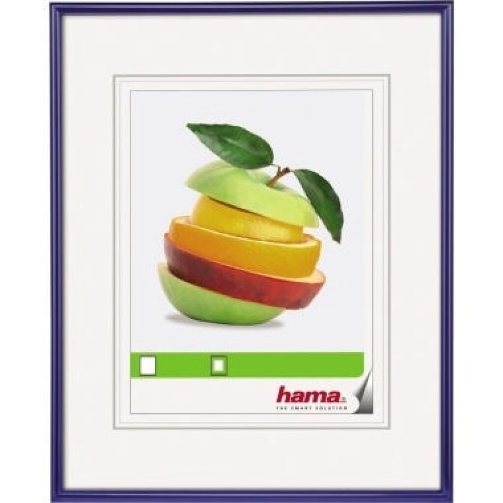 Hama Bilderrahmen Sevilla 00066315 30x40cm Kunststoff blau Produktabbildung: Hama Bilderrahmen Sevilla 00066315 30x40cm Kunststoff blau