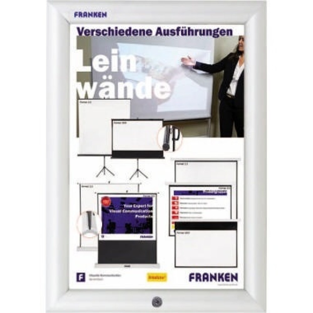 Produktabbildung: FRANKEN Wechselrahmen BS1901 27,2x35,9x1,7cm alu