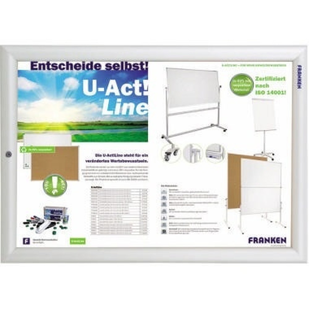 Produktabbildung: FRANKEN Wechselrahmen BS1902 35,9x48,2x1,7cm alu