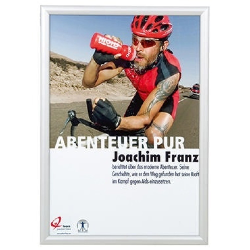 Produktabbildung: FRANKEN Wechselrahmen Outdoor BS1703 45x62,4x1,2cm transparent