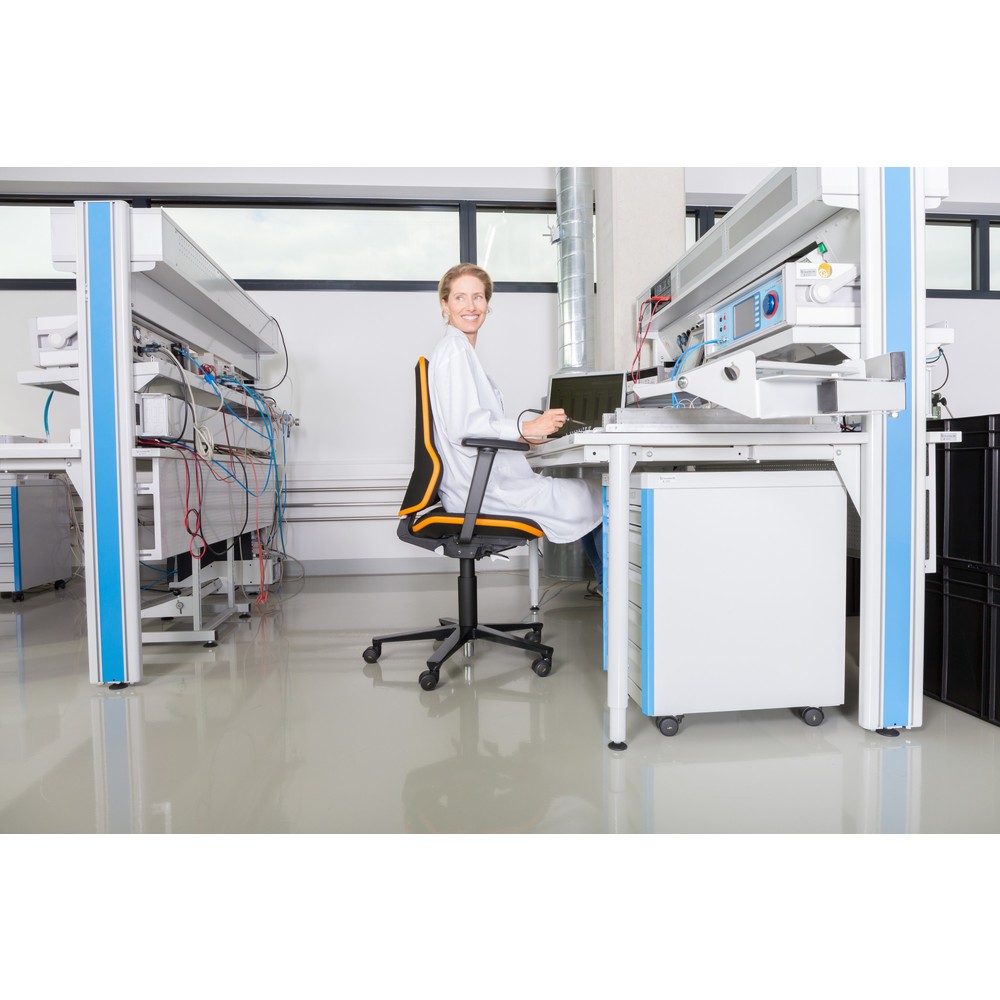 Produktabbildung Nr. 3: bimos Wechselpolster, passend für Sitz und Rückenlehne, Supertec-Gewebe grau