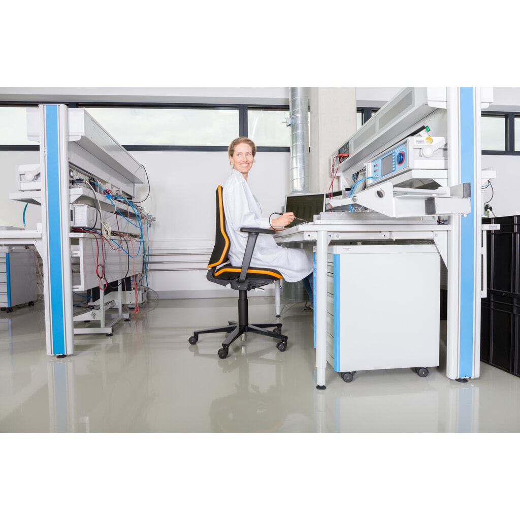 Produktabbildung Nr. 4: bimos Wechselpolster, passend für Sitz und Rückenlehne, Supertec-Gewebe grau