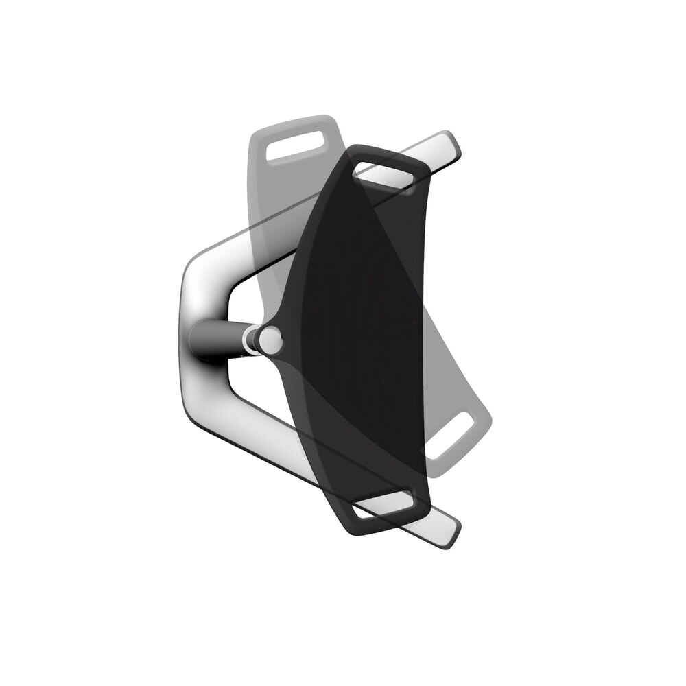 N° de l'image du produit 6 : Assis-debout bimos, hauteur d'assise réglable 620-850 mm, mousse intégrale, aluminium argenté