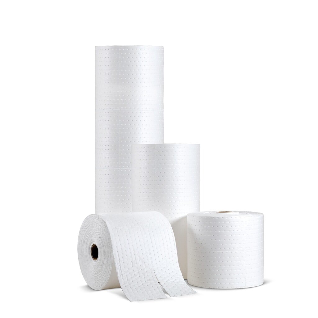 Produktabbildung: Bindevlies Economy für Öl, Light, Rolle, LxB 45 m x 760 mm