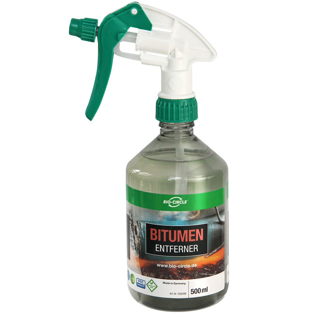 Produktabbildung Nr. 1: BIO-CIRCLE Bitumenentferner, 20x 500-ml-Handsprayflasche, inkl. 10x Sprühkopf